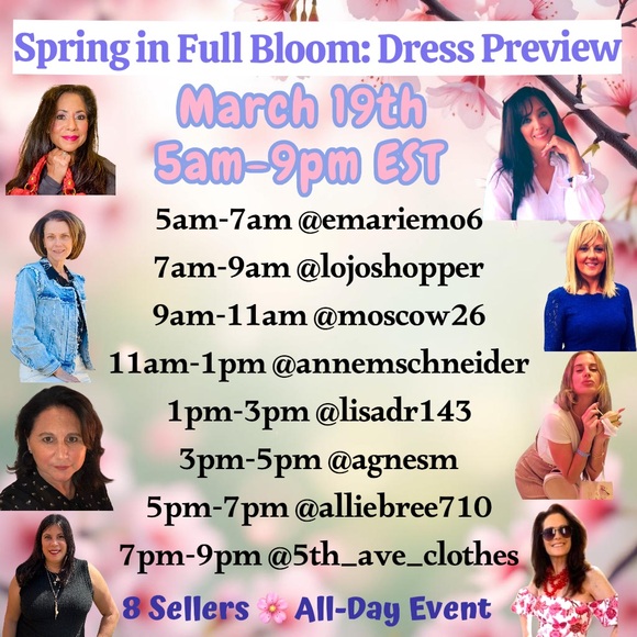 Dresses & Skirts - Spring In Full Bloom Dress Show! Come Join Us!